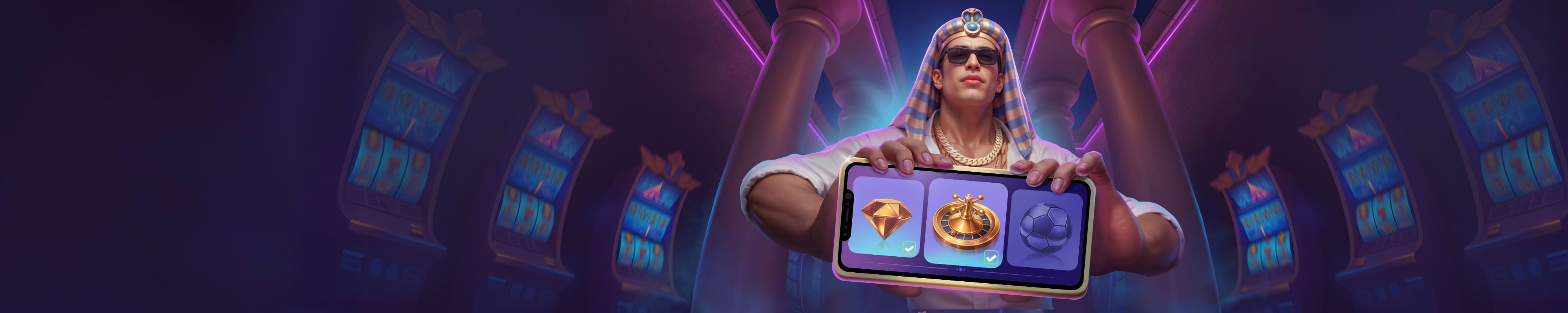 Realz Casino start your journey banner